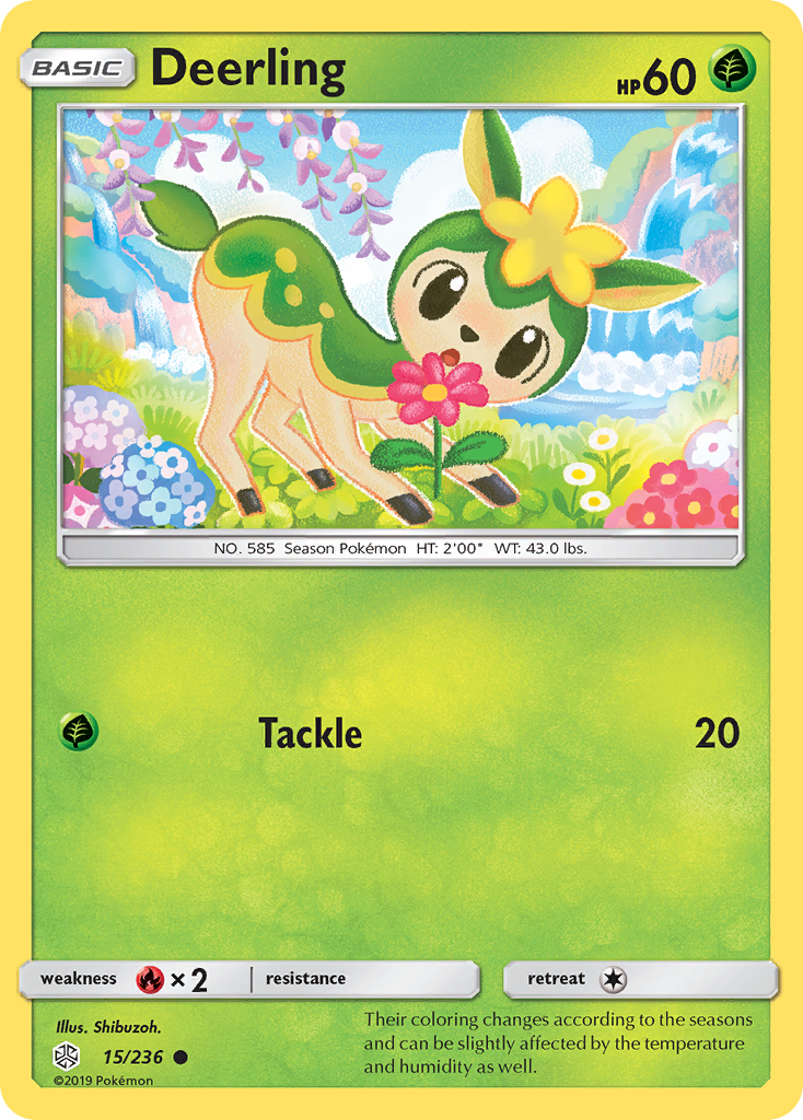 Deerling (15/236) [Sun & Moon: Cosmic Eclipse] | Devastation Store