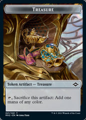 Bird Token // Treasure Token (21) [Modern Horizons 2 Tokens] | Devastation Store