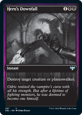 Hero's Downfall [Innistrad: Double Feature] | Devastation Store