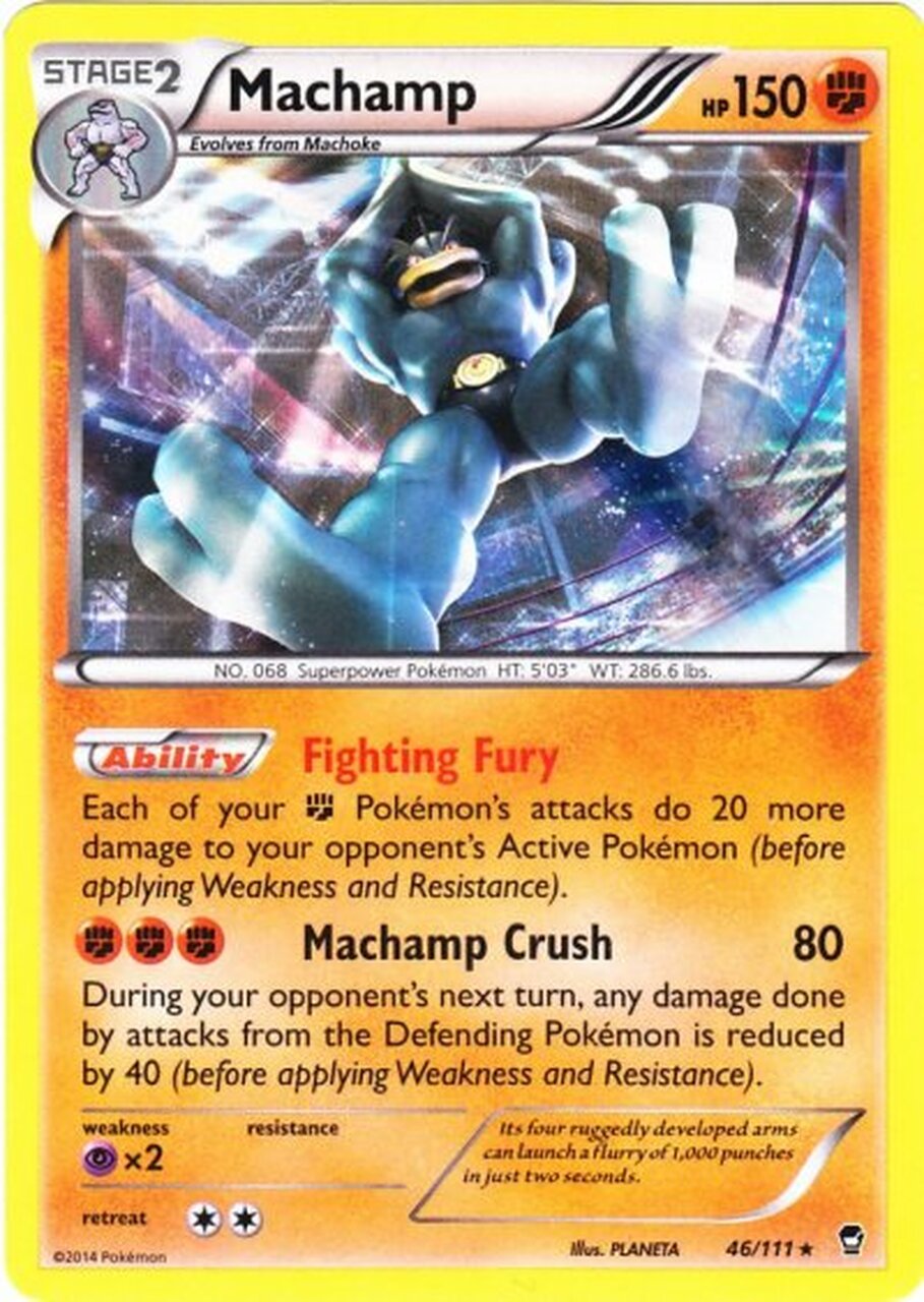 Machamp (46/111) [XY: Furious Fists] | Devastation Store