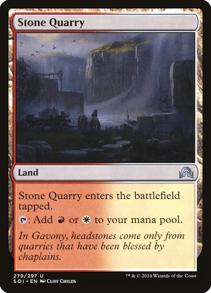 Stone Quarry [Shadows over Innistrad] | Devastation Store