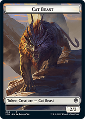 Insect // Cat Beast Double-Sided Token [Starter Commander Decks] | Devastation Store