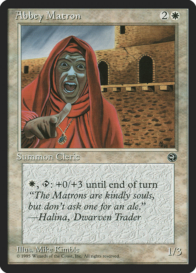 Abbey Matron (Halina Flavor Text) [Homelands] - Devastation Store | Devastation Store