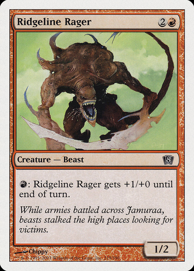 Ridgeline Rager [Eighth Edition] - Devastation Store | Devastation Store