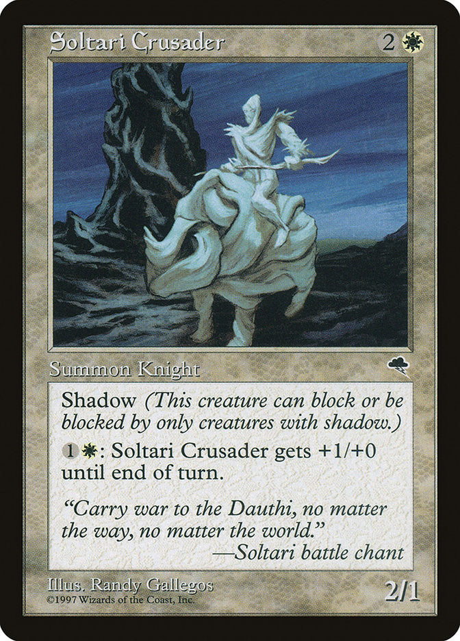 Soltari Crusader [Tempest] - Devastation Store | Devastation Store