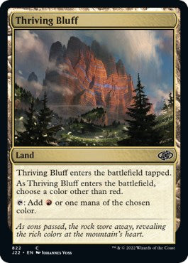 Thriving Bluff [Jumpstart 2022] | Devastation Store