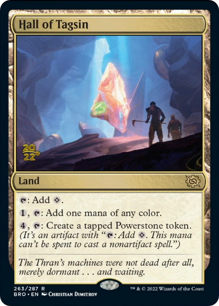 Hall of Tagsin [The Brothers' War Prerelease Promos] | Devastation Store