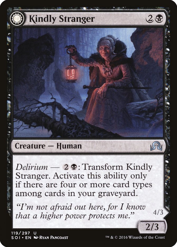 Kindly Stranger // Demon-Possessed Witch [Shadows over Innistrad] | Devastation Store