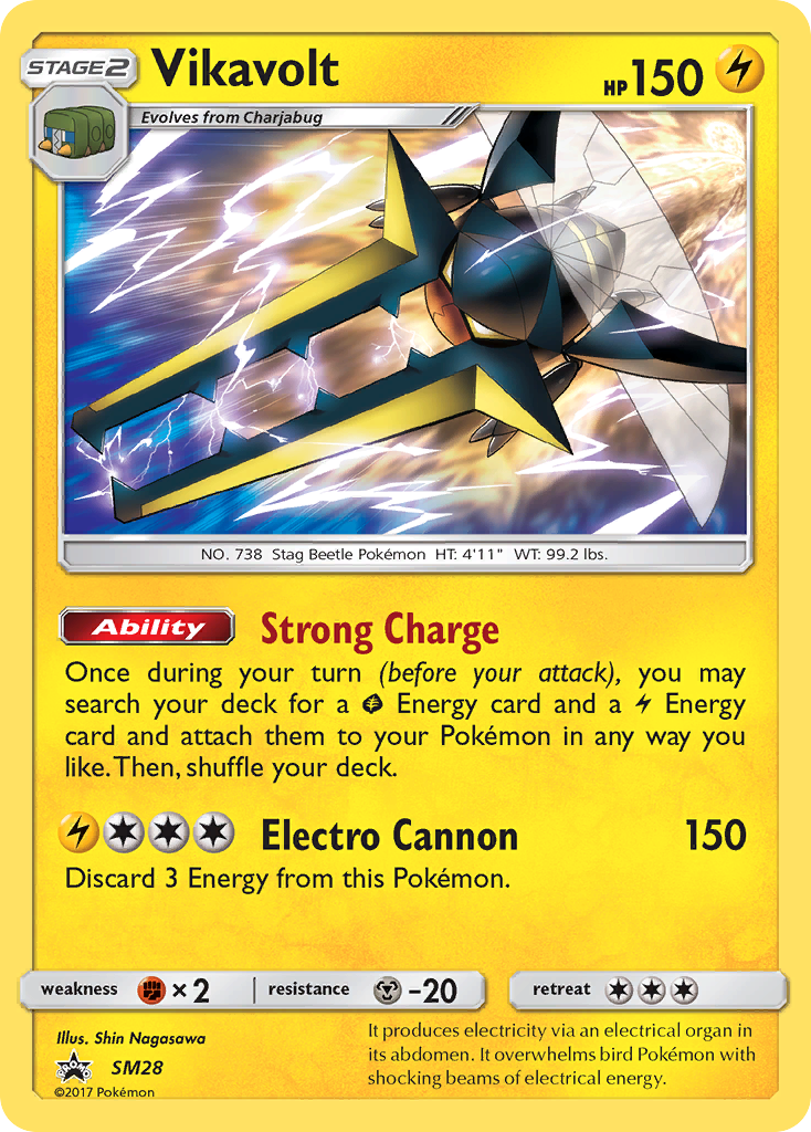 Vikavolt (SM28) [Sun & Moon: Black Star Promos] | Devastation Store