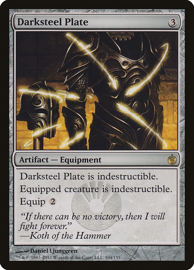 Darksteel Plate [Mirrodin Besieged] | Devastation Store