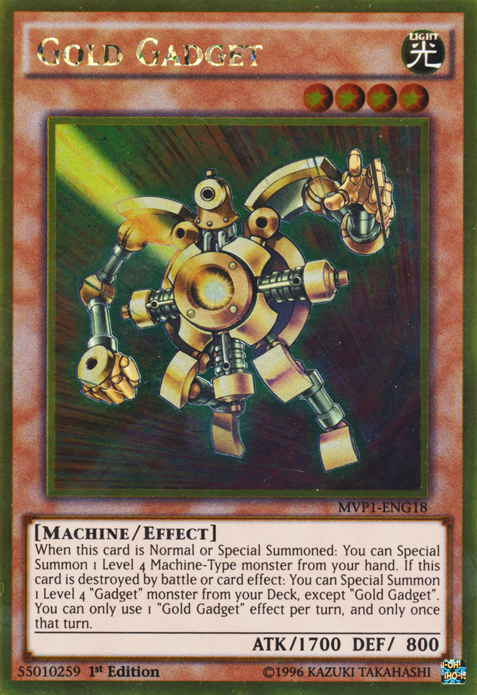 Gold Gadget [MVP1-ENG18] Gold Rare | Devastation Store