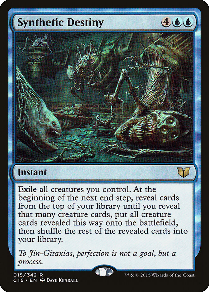 Synthetic Destiny [Commander 2015] - Devastation Store | Devastation Store