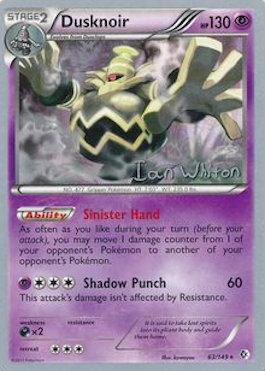 Dusknoir (63/149) (American Gothic - Ian Whiton) [World Championships 2013] | Devastation Store