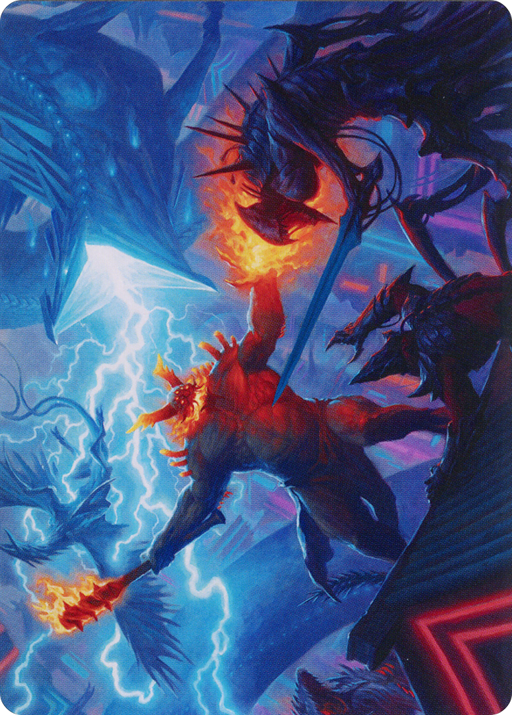 Hidetsugu and Kairi Art Card [March of the Machine Art Series] | Devastation Store