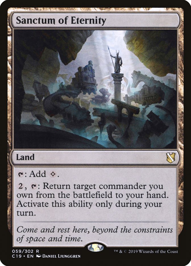 Sanctum of Eternity [Commander 2019] | Devastation Store