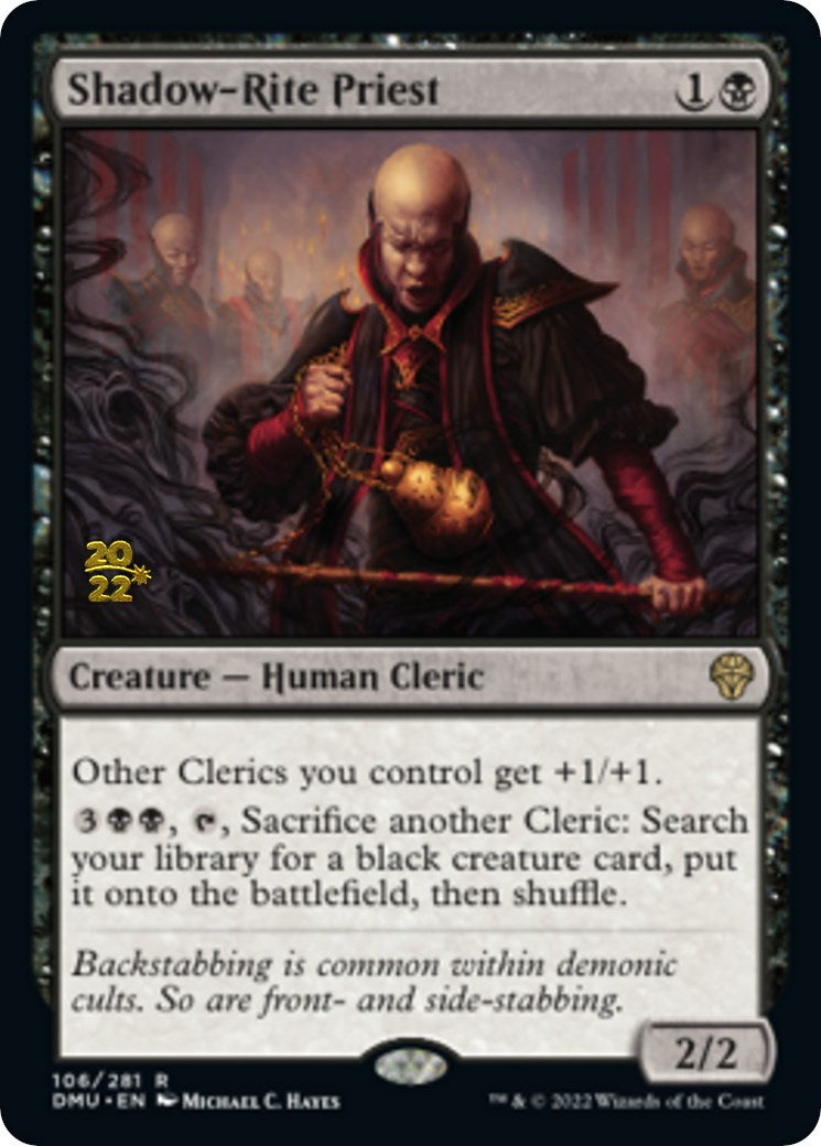 Shadow-Rite Priest [Dominaria United Prerelease Promos] | Devastation Store
