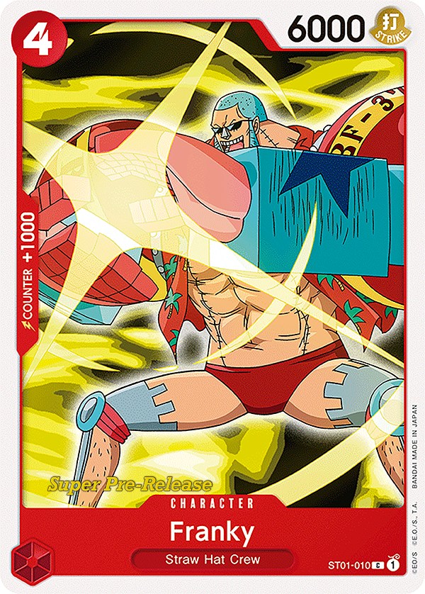 Franky [Super Pre-Release Starter Deck: Straw Hat Crew] | Devastation Store