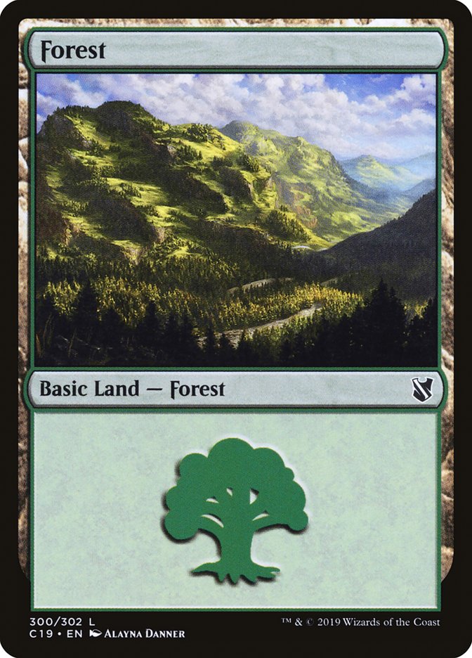 Forest (300) [Commander 2019] | Devastation Store