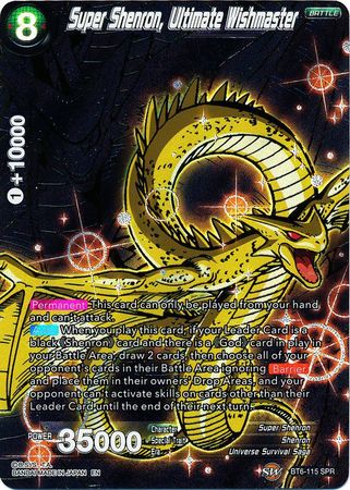 Super Shenron, Ultimate Wishmaster (SPR) [BT6-115_SPR] | Devastation Store