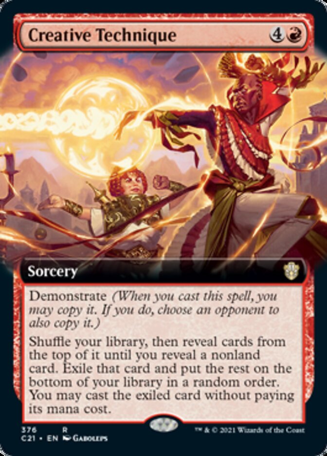 Creative Technique (Extended) [Commander 2021] | Devastation Store