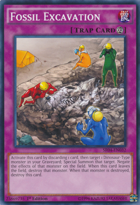 Fossil Excavation [SR04-EN032] Common | Devastation Store