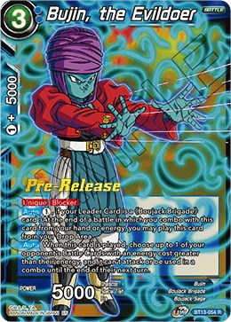 Bujin, the Evildoer (BT13-054) [Supreme Rivalry Prerelease Promos] | Devastation Store