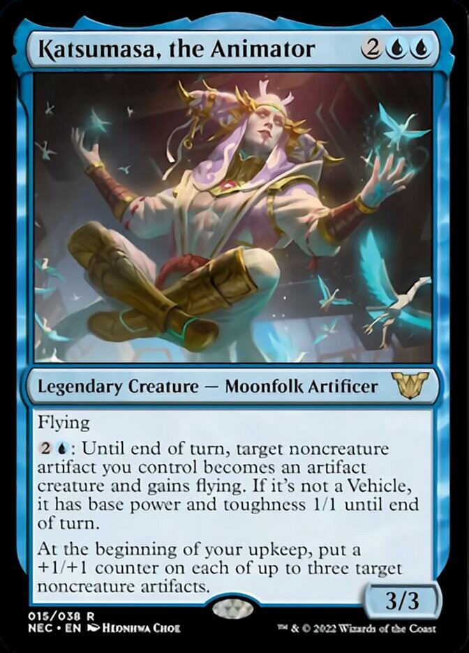 Katsumasa, the Animator [Kamigawa: Neon Dynasty Commander] | Devastation Store