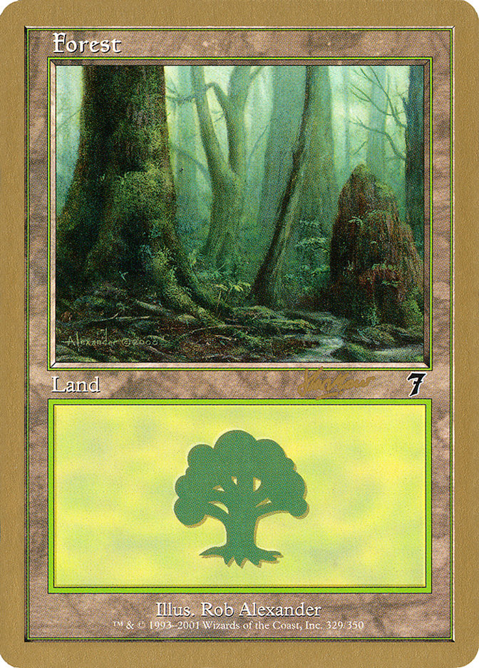 Forest (329) (Sim Han How) [World Championship Decks 2002] | Devastation Store