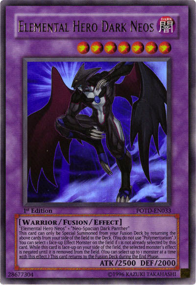 Elemental Hero Dark Neos [POTD-EN033] Ultra Rare | Devastation Store