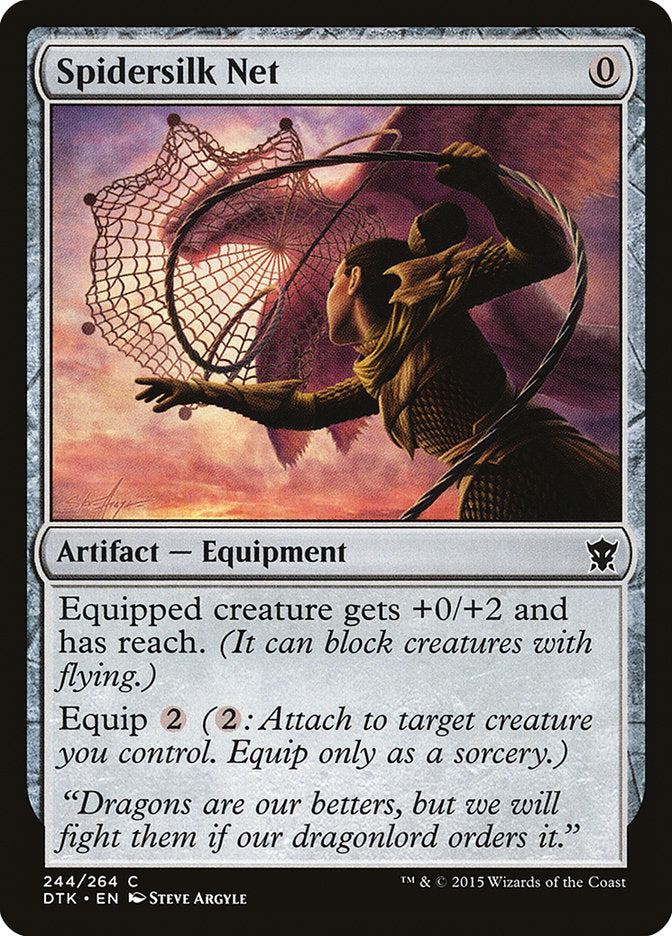 Spidersilk Net [Dragons of Tarkir] | Devastation Store