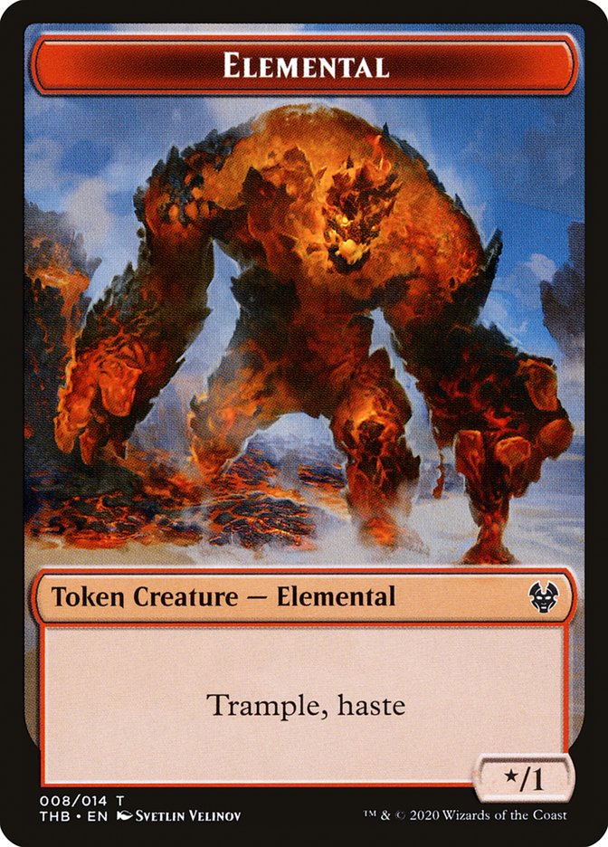 Elemental [Theros Beyond Death Tokens] | Devastation Store