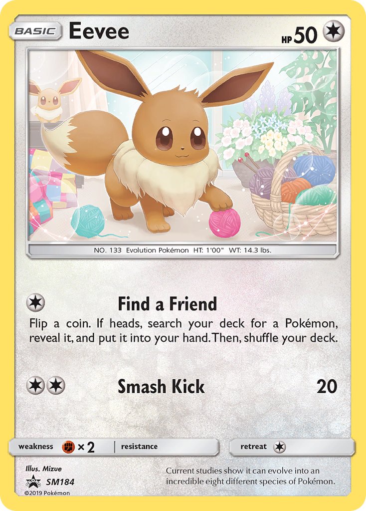 Eevee (SM184) [Sun & Moon: Black Star Promos] | Devastation Store