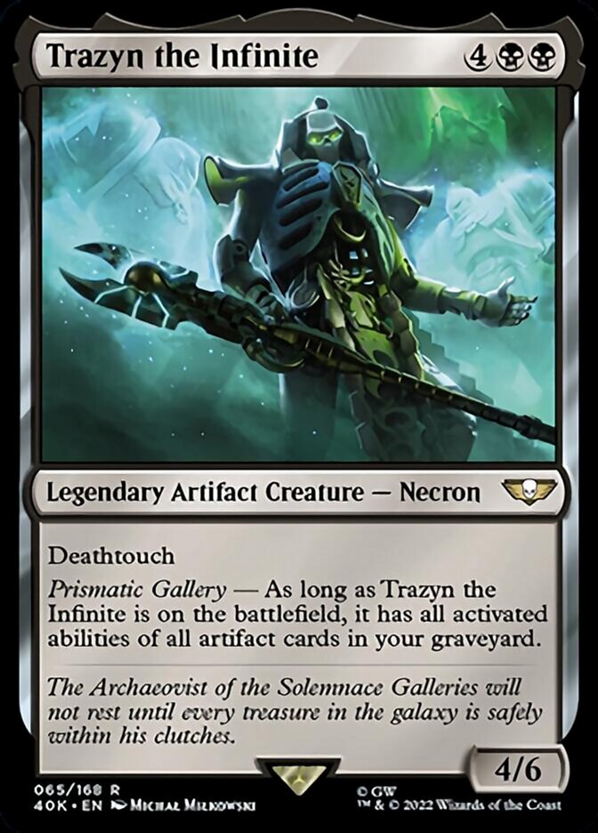 Trazyn the Infinite (Surge Foil) [Universes Beyond: Warhammer 40,000] | Devastation Store