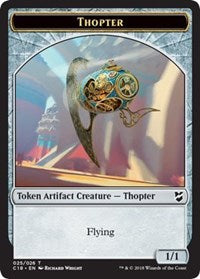 Thopter (025) // Servo Double-sided Token [Commander 2018 Tokens] | Devastation Store
