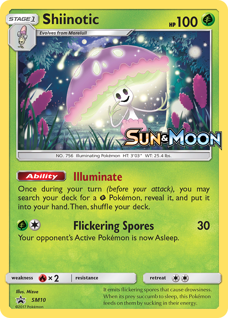 Shiinotic (SM10) [Sun & Moon: Black Star Promos] | Devastation Store