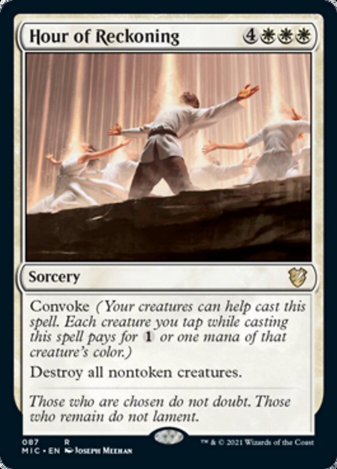 Hour of Reckoning [Innistrad: Midnight Hunt Commander] | Devastation Store