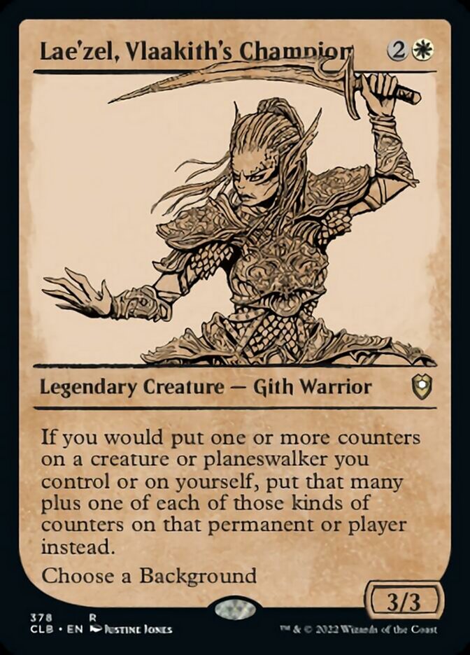 Lae'zel, Vlaakith's Champion (Showcase) [Commander Legends: Battle for Baldur's Gate] | Devastation Store