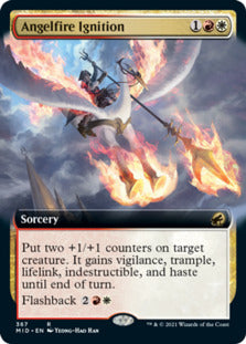 Angelfire Ignition (Extended) [Innistrad: Midnight Hunt] | Devastation Store