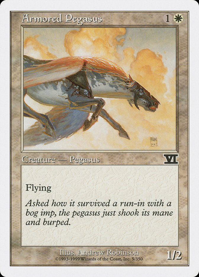 Armored Pegasus [Classic Sixth Edition] | Devastation Store