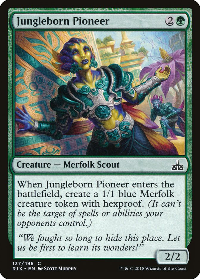 Jungleborn Pioneer [Rivals of Ixalan] | Devastation Store