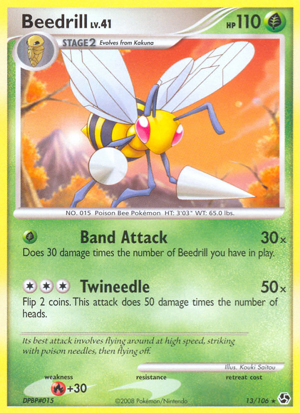 Beedrill (13/106) [Diamond & Pearl: Great Encounters] | Devastation Store