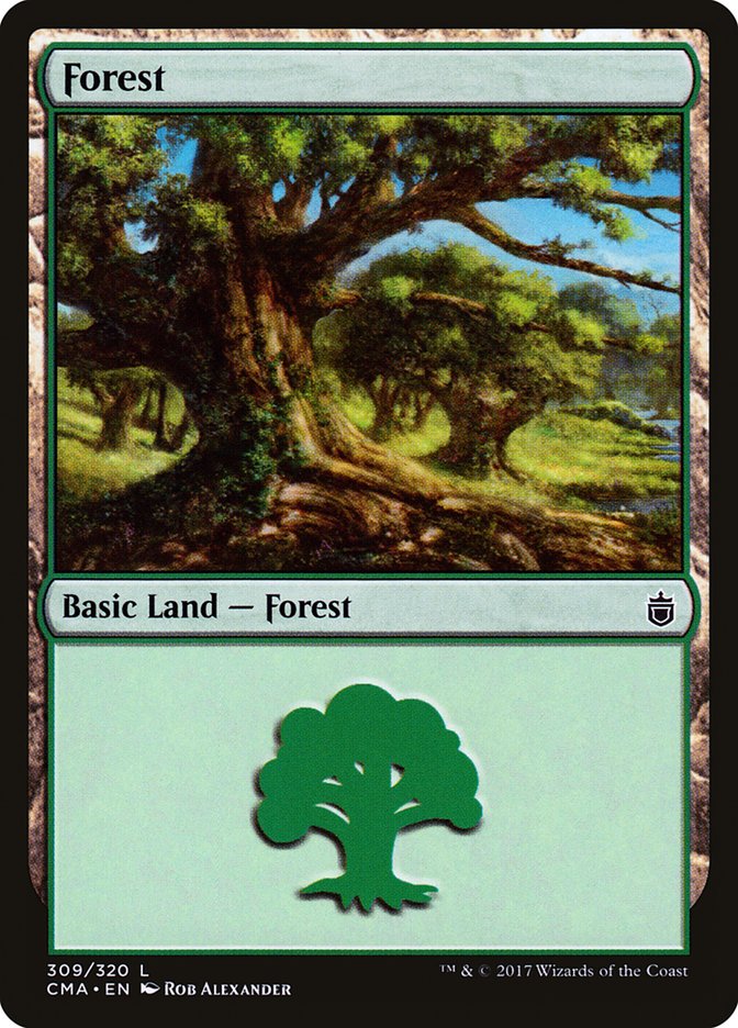 Forest (309) [Commander Anthology] | Devastation Store