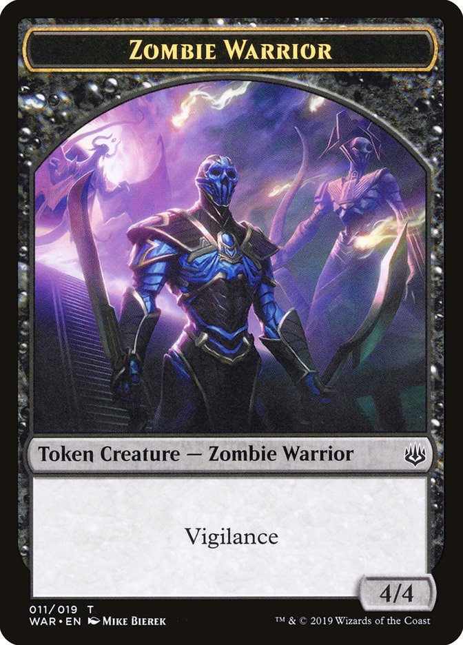 Zombie Warrior [War of the Spark Tokens] | Devastation Store