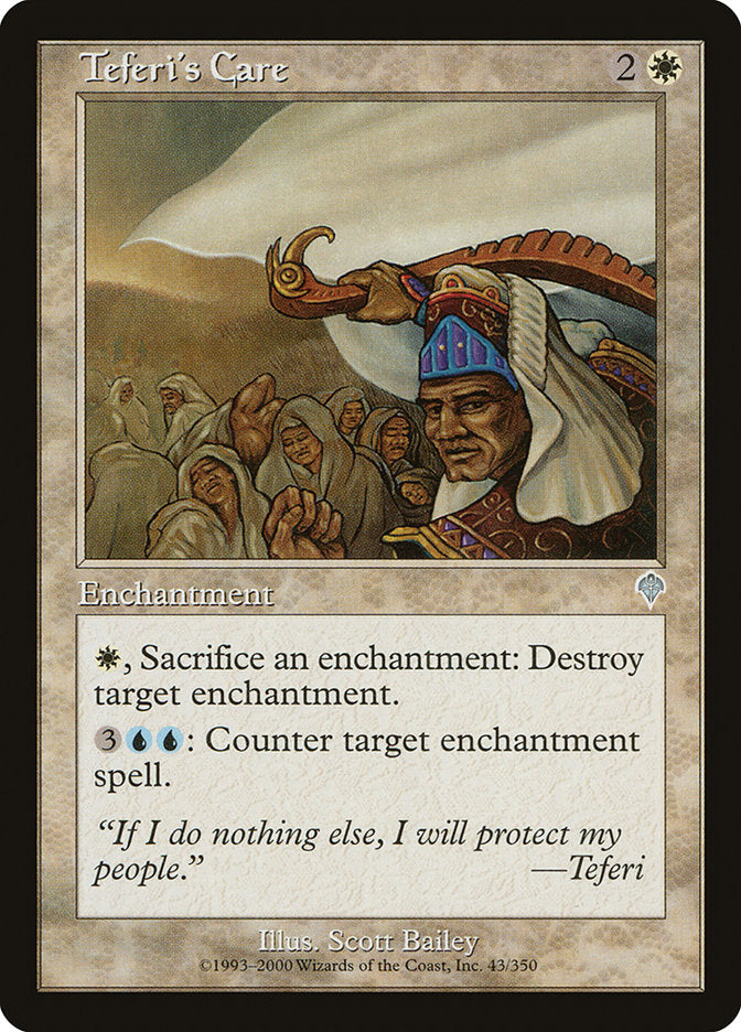 Teferi's Care [Invasion] - Devastation Store | Devastation Store