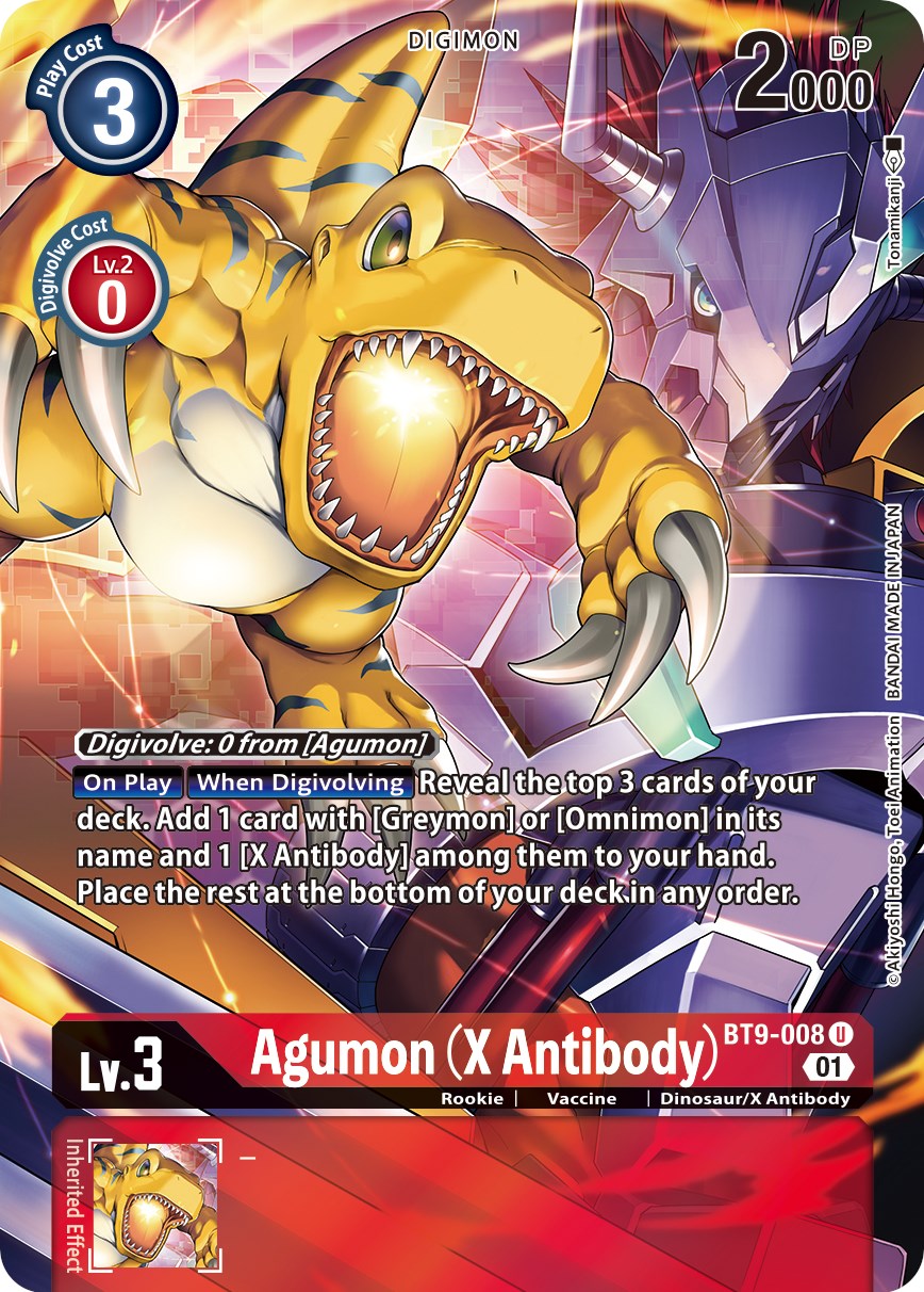 Agumon (X Antibody) [BT9-008] (Alternate Art) [X Record] | Devastation Store