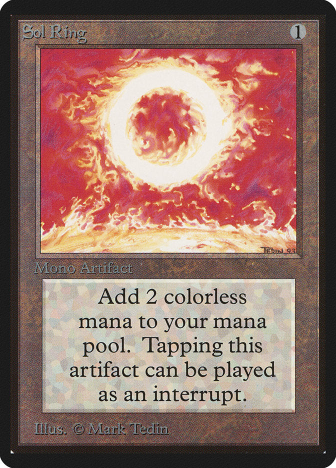 Sol Ring [Limited Edition Beta] | Devastation Store