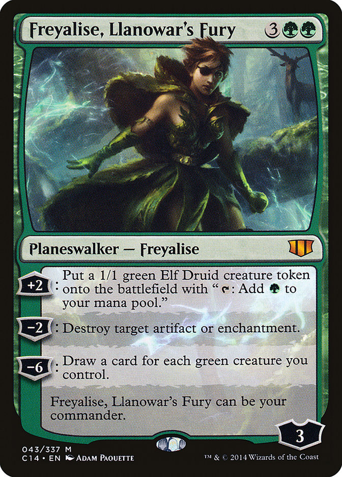 Freyalise, Llanowar's Fury [Commander 2014] - Devastation Store | Devastation Store