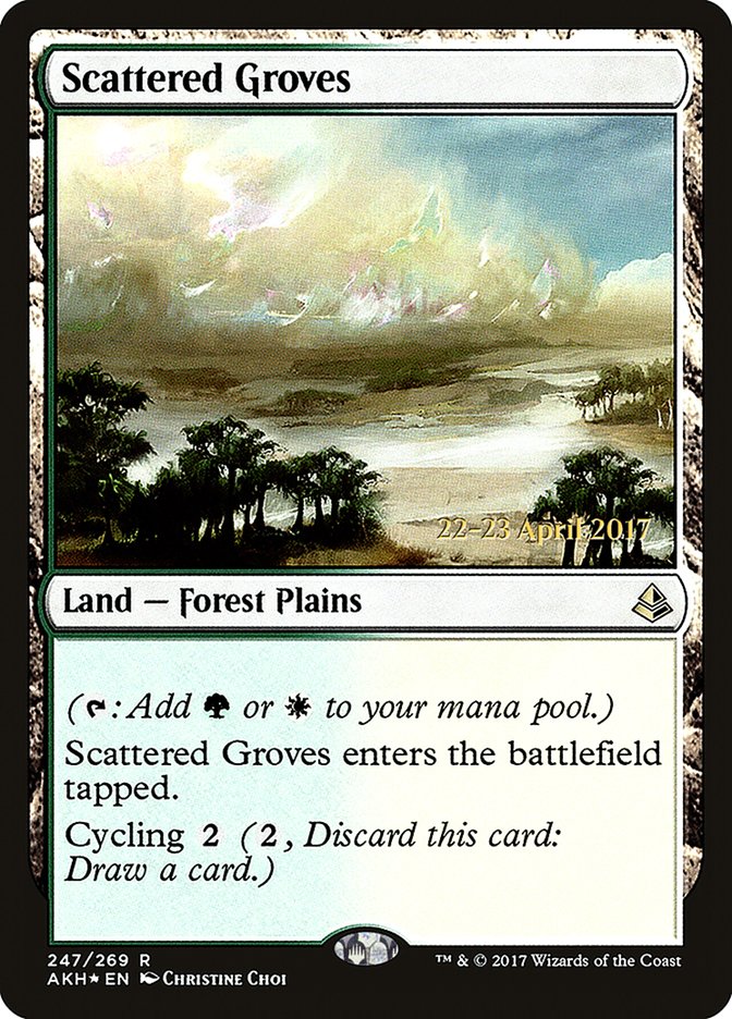 Scattered Groves  [Amonkhet Prerelease Promos] - Devastation Store | Devastation Store