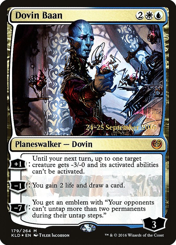 Dovin Baan  [Kaladesh Prerelease Promos] - Devastation Store | Devastation Store