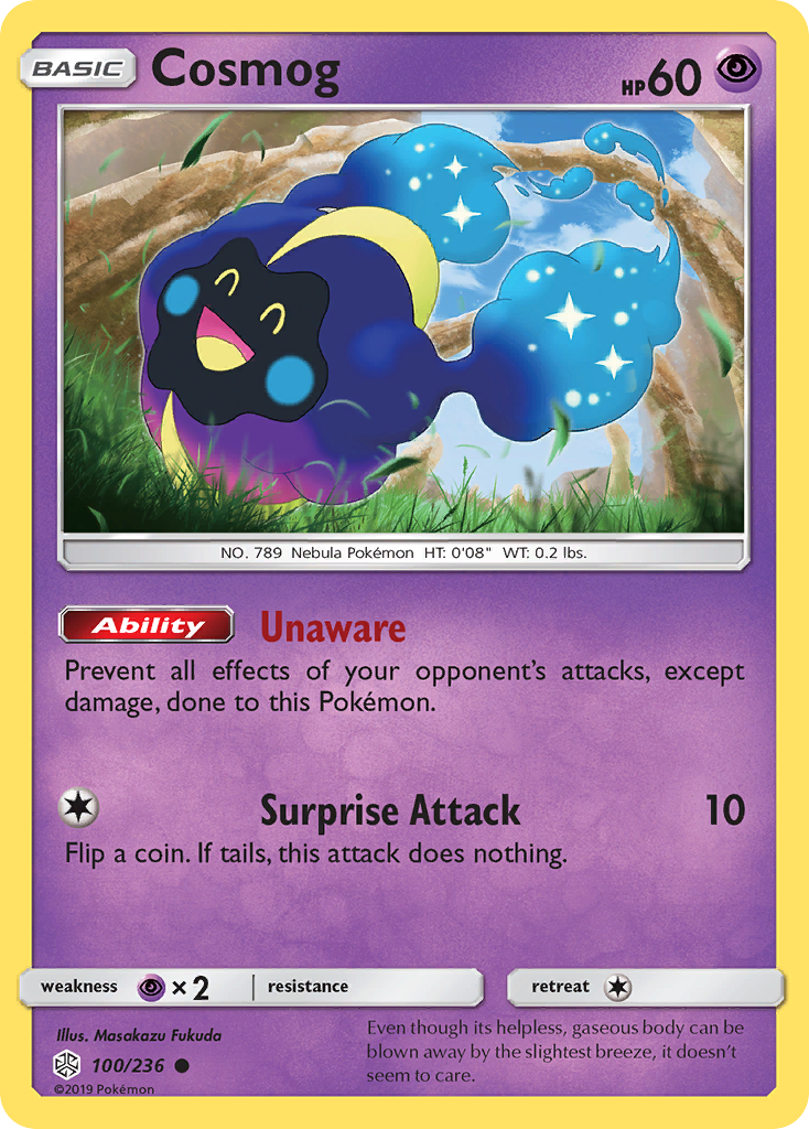 Cosmog (100/236) [Sun & Moon: Cosmic Eclipse] | Devastation Store